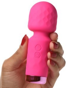10X Mini Silicone Wand - Pink