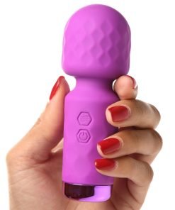 10X Mini Silicone Wand - Purple