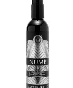 Numb Desensitizing Water Based Lubricant with Lidocaine - 8 oz