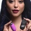 28X Ribbed Silicone Vibrating Egg with Remote Control