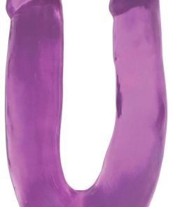 Lollicock Sweet Slim Double Dipper Dildo - Purple