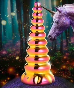 Twilight Rainbow Glass Dildo
