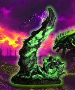 Glowzilla Glow-In-The-Dark Silicone Dildo