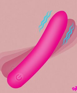 Tapered Flexible Silicone Bullet - Pink